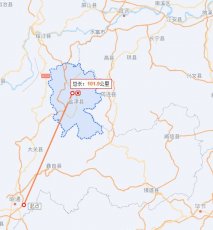 云南大山沟里最窄的县城是在这里、